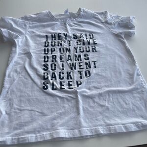 White Graphic Short Sleeve Tee